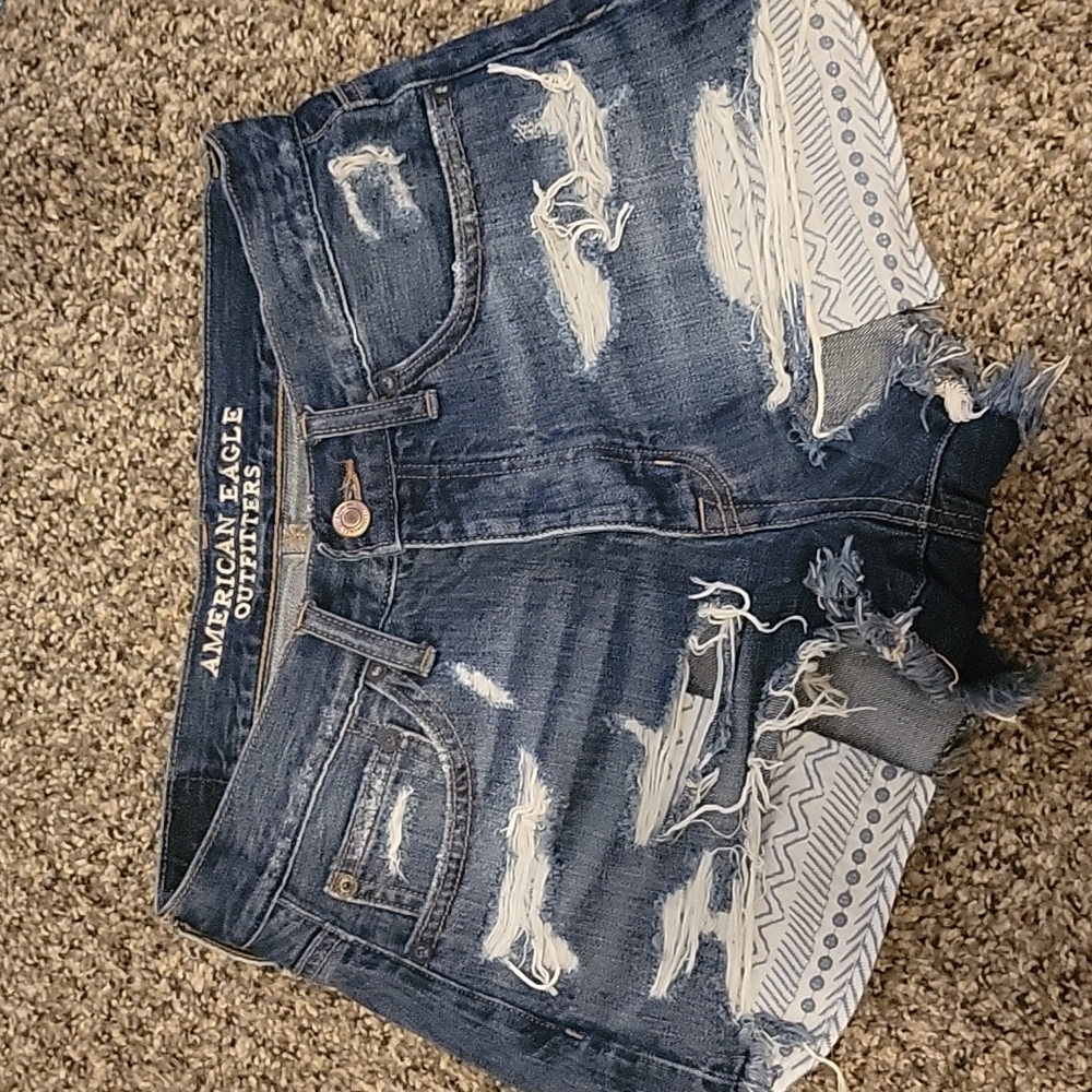 American Eagle vintage hi-rise festival short
